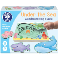 Under The Sea Wooden Nesting Puzzle