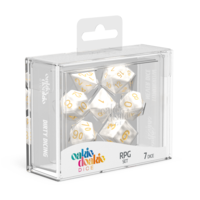 RPG Set - Marble - White (7 dice)  