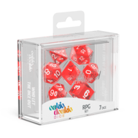 RPG Set - Translucent - Red (7 dice)  