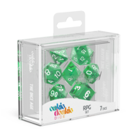RPG Set - Translucent - Green (7 dice)  