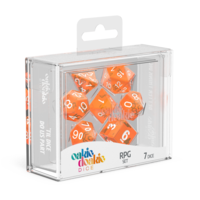 RPG Set - Translucent - Orange (7 dice)  