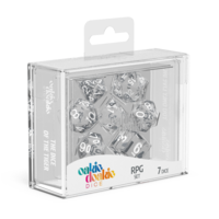 RPG Set - Translucent - Clear (7 dice)