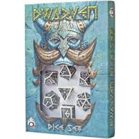 Dwarven Dice Set: Beige/Black