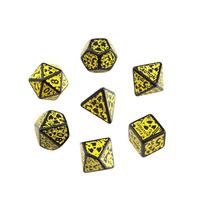 Nuke Dice Set - Sickly Yellow (Revised)