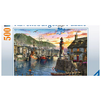 Sunrise at the Port Jigsaw Puzzle 500pc
