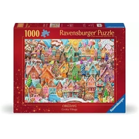 Christmas Cookie Village Jigsaw Puzzle 1000pc