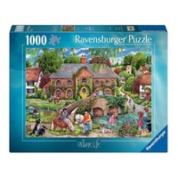 Village Life Jigsaw Puzzle 1000pc