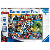 Disney Marvel Earths Mightiest Heroes Jigsaw Puzzle 100pc