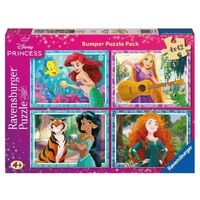 Ravensburg - Disney Princess Bumper Pack 4 x 42p