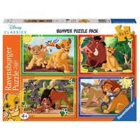 Disney Lion King Bumper Pack Jigsaw Puzzles 4x42pc