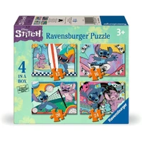 Disney Stitch 4  Jigsaw Puzzles 12/16/20/24pc