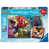 Marvel Spider-Man - It's Web-Slinging Time! 3x49pc