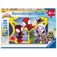 Spidey Jigsaw Puzzle 2x24pc