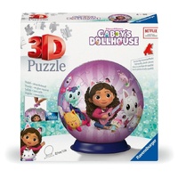 Ravensburger - 3D Puzzleball Gabby's Dollhouse 72 Pieces