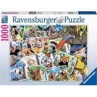 Ravensburger: A Traveler's Animal Journal 1000pc