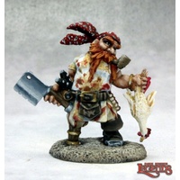 Dark Heaven Legends: 03626 Gruff Grimecleaver, Dwarf Pirate