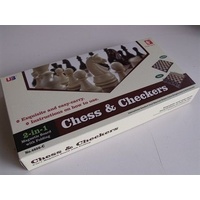 Magnetic Folding 12" Chess/Checkers Set