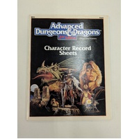 Advanced Dungeons & Dragons 2nd Edition: Character Record Sheets (Second Hand)