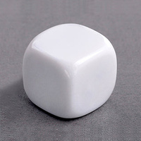 Blank White 18mm D6 Opaque (1)