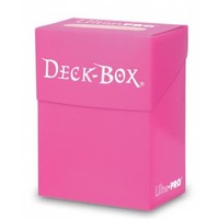 Ultra Pro Solid Pink Deck Box