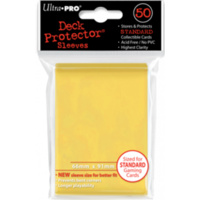 Ultra-Pro Deck Protector Sleeves: Yellow Solid (50)