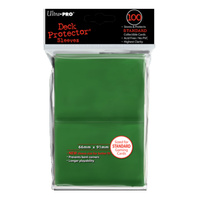 Ultra-Pro Deck Protector Sleeves: Green Solid (100)