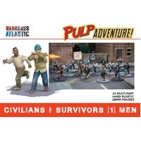 Pulp Adventure: Civilians & Survivors (1): Men