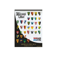 Barons' War Shield Decals (03): Serjeants 01