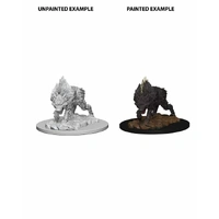 Pathfinder Deep Cuts Unpainted Minis: Dire Wolf