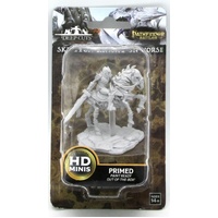 Pathfinder Deep Cuts Unpainted Minis — Skeleton Knight on Horse
