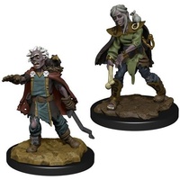 Wizkids Wardlings Pre-painted Miniatures: Zombie (Male) & Zombie (Female)