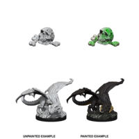 D&D Nolzurs Marvelous Unpainted Minis: Black Dragon Wyrmling