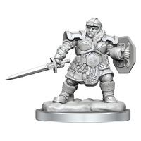 D&D Nolzurs Marvelous Unpainted Minis: Dwarf Fighter Female