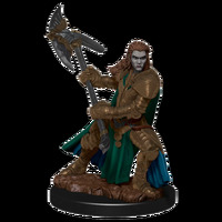 D&D Premium Painted Figures Half-Orc Fighter Female