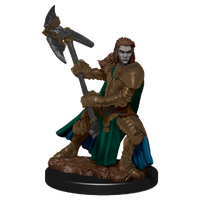 D&D Premium Painted Figures: Half-Orc Fighter Female