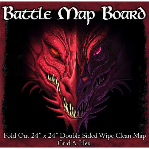 Battle Map Board: Grid and Hex