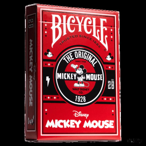 Bicycle Disney Classic - Mickey (Red) Playing Cards