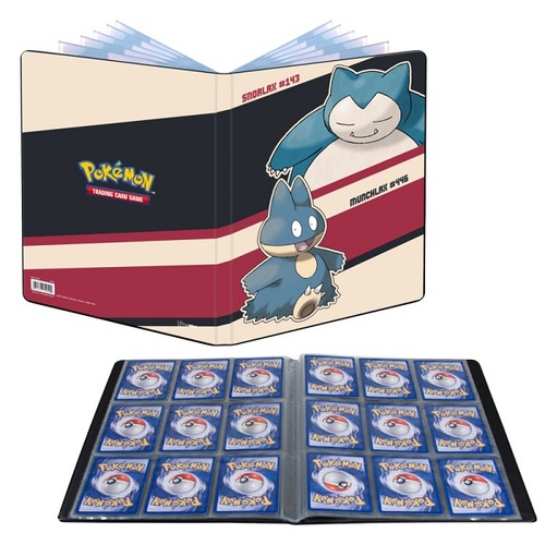 Pokémon TCG: 9 Pocket PRO Binder - Snorlax & Munchlax