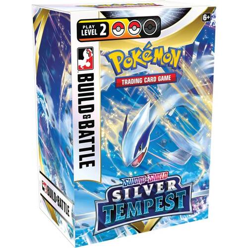 Pokemon TCG:  Sword and Shield 12- Silver Tempest Build & Battle Box