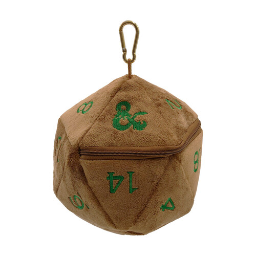 Dungeons & Dragons D20 Plush Dice Bag