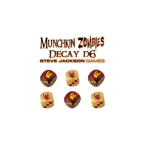 Munchkin Zombies Decay d6