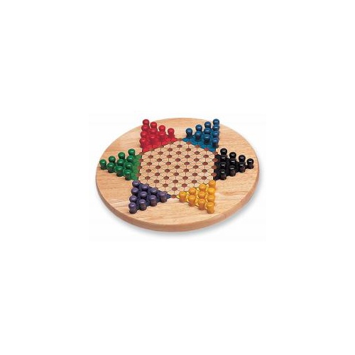 Chinese Checkers Solid Wood 29cm