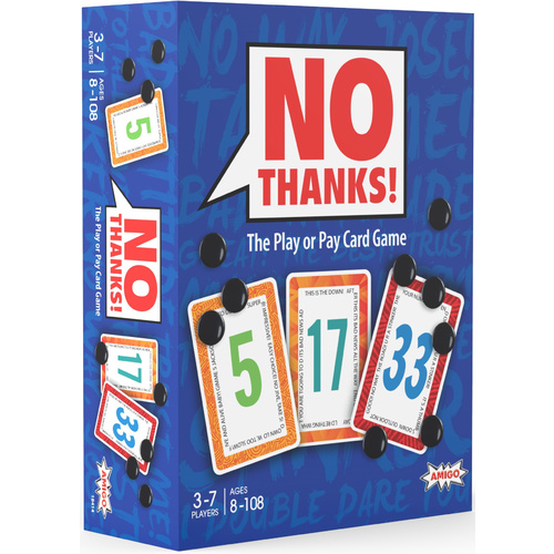 No Thanks Card Game