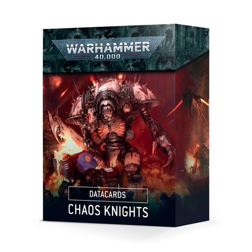 43-05 Datacards: Chaos Knights [OLD EDITION]