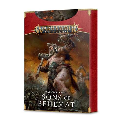 93-04 Warscroll Cards: Sons Of Behemat