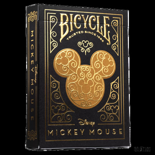 Bicycle Disney - Black & Gold Mickey Playing Cards
