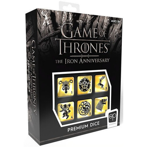 Game of Thrones: The Iron Anniversary Premium Dice Set