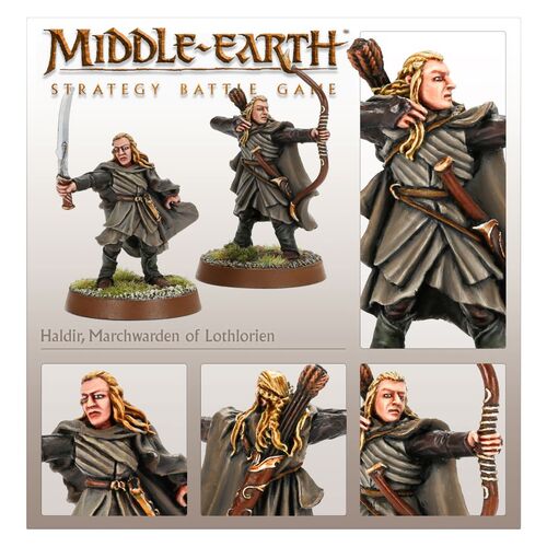 Middle Earth Strategy Battle Game: Haldir, Marchwarden of Lothlórien