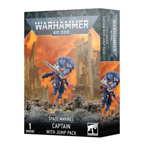 48-17 Space Marines: Captain With Jump Pack