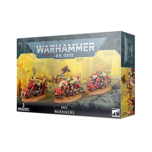 50-07 Warhammer 40,000 Ork Warbiker Mob